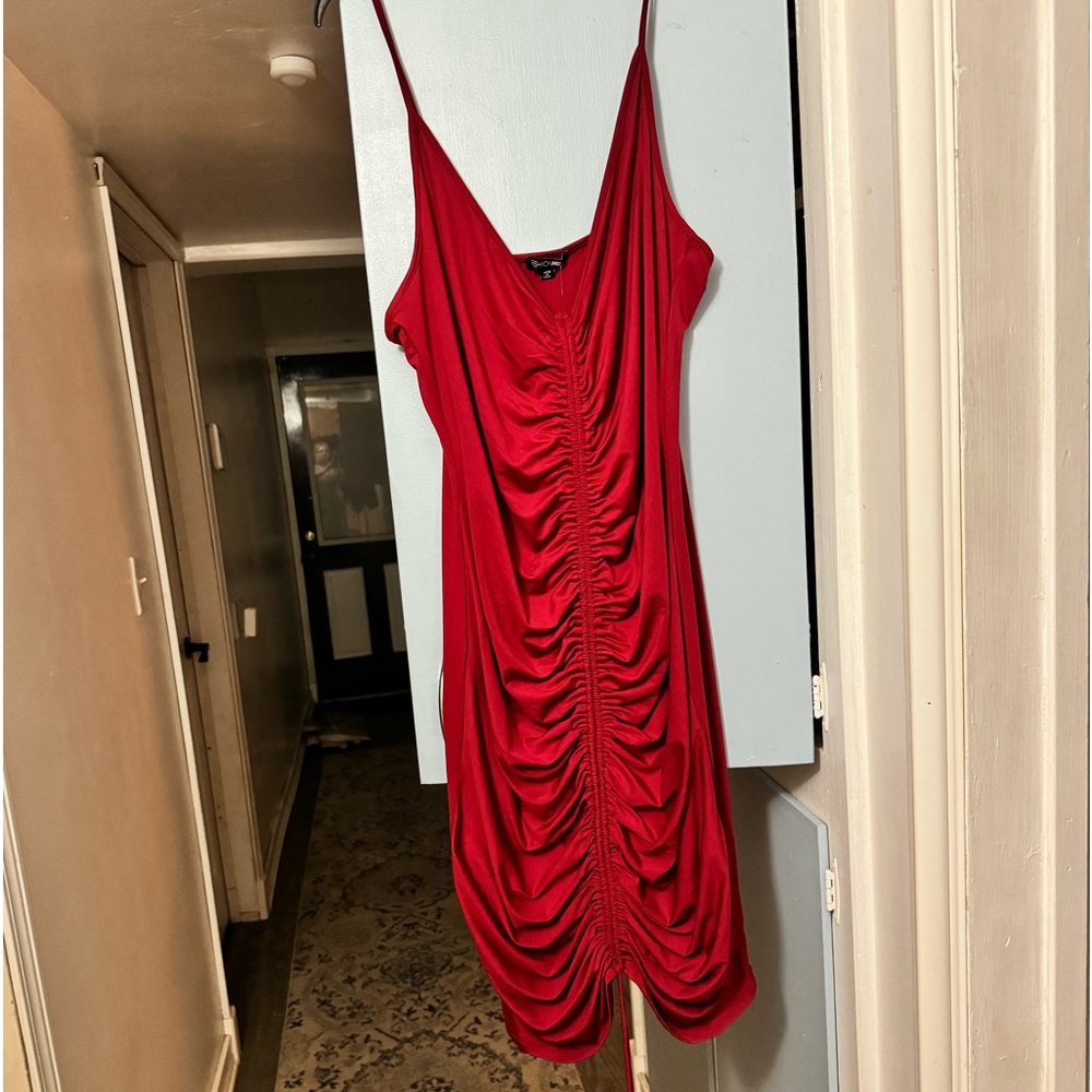 1X red fashion nova NWT dress